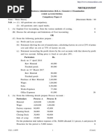 Bba 1 Sem Cost Accounting Compulsory 5547 Summer 2019 PDF