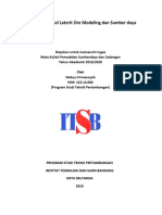 Tugas Pemodelan Audit Pada Nikel Laterit Ore Modeling Dan Sumber Daya Wahyu Firmansyah - 122.14.006