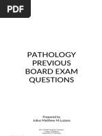 Pathology Board Questions