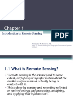 ESM-171 - Topic-1 - Introduction To Remote Sensing PDF