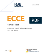 ECCE SampleTest 1003-Test-Booklet PDF