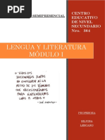 CENS 364 - Lengua y Literatura - Módulo I - LA COMUNICACIÓN