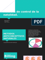 Metodos de Control de Natalidad Septimo A B