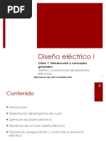 Clase - 1 - Diseño y Construccion de Proyectos Electricos