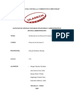 Evaluación de Un Proyecto de Inversión III