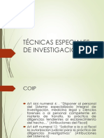 Técnicas de Investigación