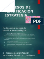 Planeacion de Estrategias