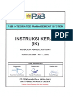 IK Pekerjaan Penggalian Tanah PDF