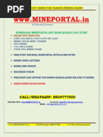 Mine Survey PDF