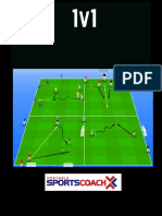 1v1 Soccer Drills