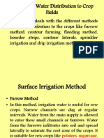 Methods of Irrigation PDF