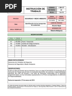 I-SM-127 - 03 Identificación de Transporte de Sustancias