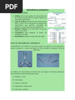 Instrumental Quirurgico