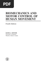 Bio Mechanics and Motor Control of Human Movement 4edition