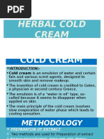 Cold Cream