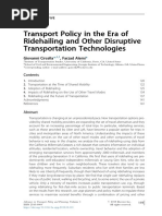 Chapter Five - Transport Policy in The Era of Rideh - 2018 - Advances in Transpo