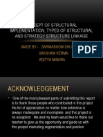 Concept of Structural Implementation, Types of Structural