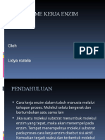 Mekanisme Kerja Enzim