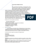 Guía para La Elaboración Del Informe Técnico