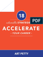 18 Actionable Strategies To Accelerate Your Career