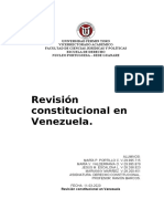 Revision Constitucional