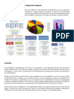 Modalidades de Presentación de Un Reporte de Investigación