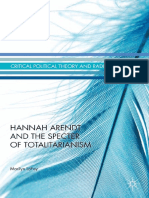 (Critical Political Theory and Radical Practice) Marilyn LaFay (Auth.) - Hannah Arendt and The Specter of Totalitarianism-Palgrave Macmillan US (2014)