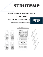 Analisador de Energia Instrutemp ITAE-3600