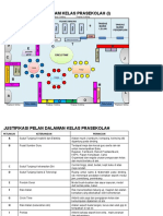 Pelan Lantai Kelas Prasekolah