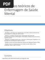 Modelos Teóricos de Enfermagem de Saúde Mental TL31