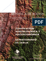 Zonificacion Tarija PDF