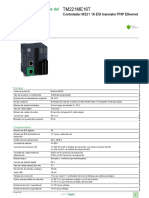 EcoStruxure™ Controlador Lógico - Modicon M221 - TM221ME16T