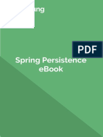 Persistence With Spring