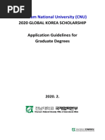 10.chonnam National University-Guideline 2020GKS Graduate School PDF