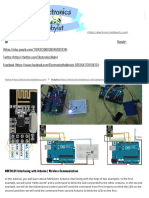 NRF24L01 Arduino Interfacing - Wireless Communication1