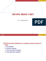 Api 578-Mock 1 - Key