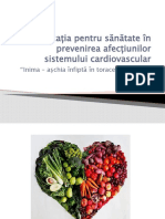 Educația Pentru Sănătate În Prevenirea Afecțiunilor Cardiovasculare