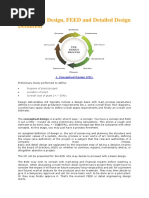 Conceptual, FEED ND Detailed Design Definitions PDF