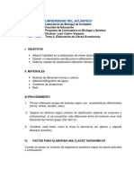 Parctica #1. Elaboración de Claves Dicotómicas - UA Practica 1