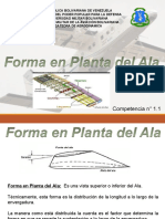 T3 Forma en Planta Del Ala