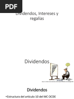 Dividendos, Intereses y Regalías