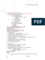 Unit 1 Contents: What Is A System?