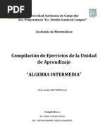 Algebra Intermedia Ejercicios