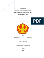 Mid Semester Analisis Laporan Keuangan