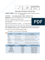 Modal Verbs Worksheet