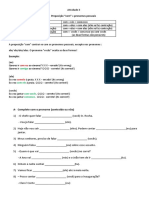 Atividade 3 - Com Pronome Pessoal PDF