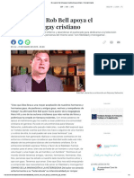 El Ex-Pastor Rob Bell Apoya El Matrimonio Gay Cristiano - Protestante Digital