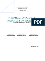 Final Report - Impact of Political Instability On The Economy - The Guardians-Final