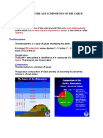 Structure and Composition of The Earth