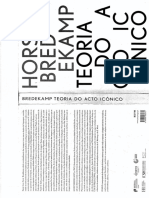 Horst Bredekamp Teoria Do Ato Iconico PDF